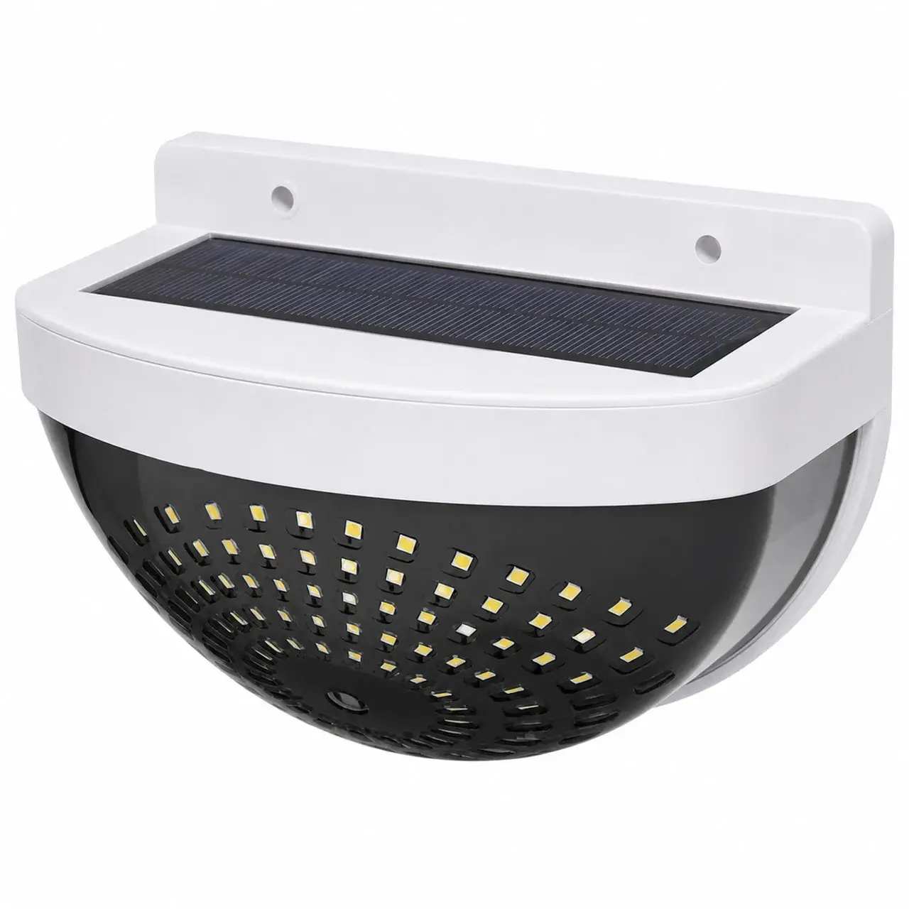 Lampa Solara, Model Imitatie Camera de Supraveghere, 34 LED-uri, Alimentare Solara, Telecomanda, Iluminare pentru Exterior, pentru Gradina, Curte si Terasa
