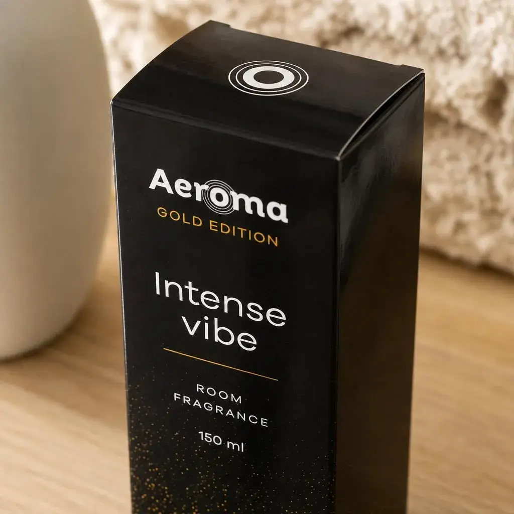 Odorizant Camera cu Difuzor, Aeroma Luxury Gold, 150 ml Intense Vibe (3)