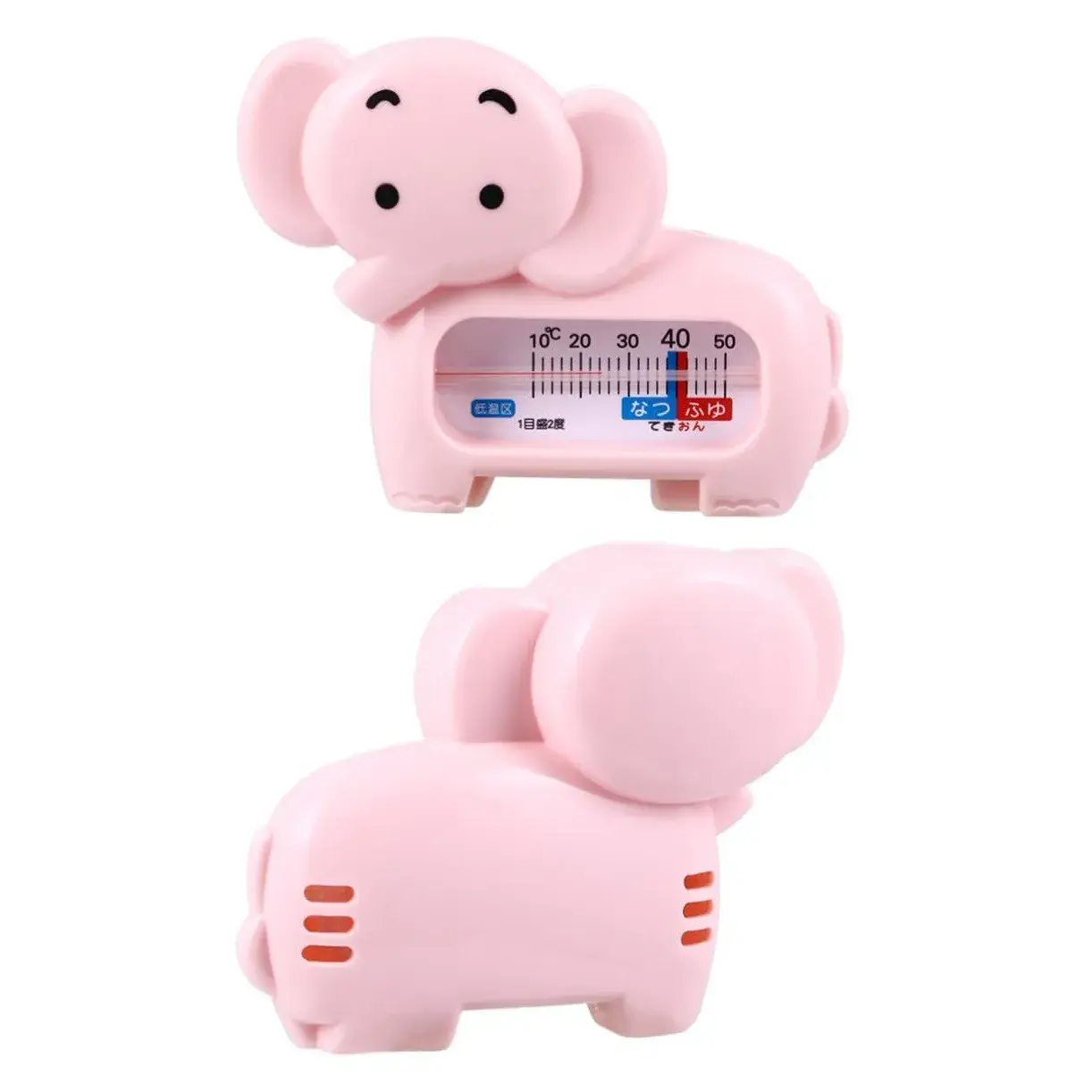 Termometru pentru Baie, Plutitor, Rezistent la apa, Multifunctional, Model Elefant, 11.5x9x2 cm, Roz (4)