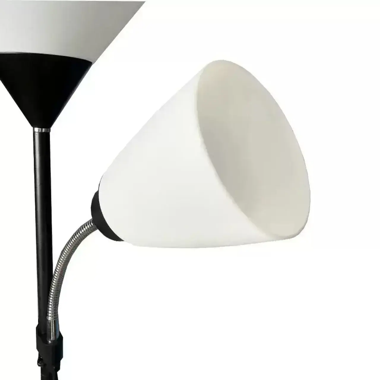 Lampadar Rory 2x E27 Alb Negru (2)