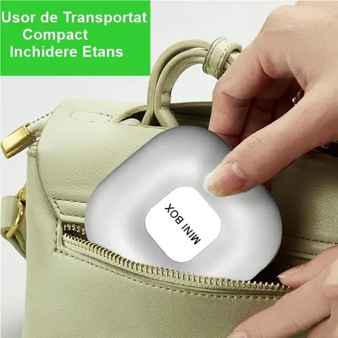 Cutie Depozitare Medicamente, 4 Compartimente, Inchidere Etans, Portabila, Patrat (3)