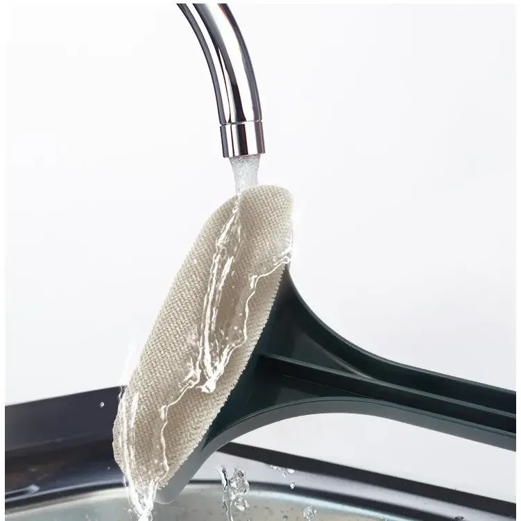Perie de Spalat si Curatat Geamuri, pentru Plase si Suprafete Diverse, 46x16x5 cm, Verde Inchis-Alb (3)