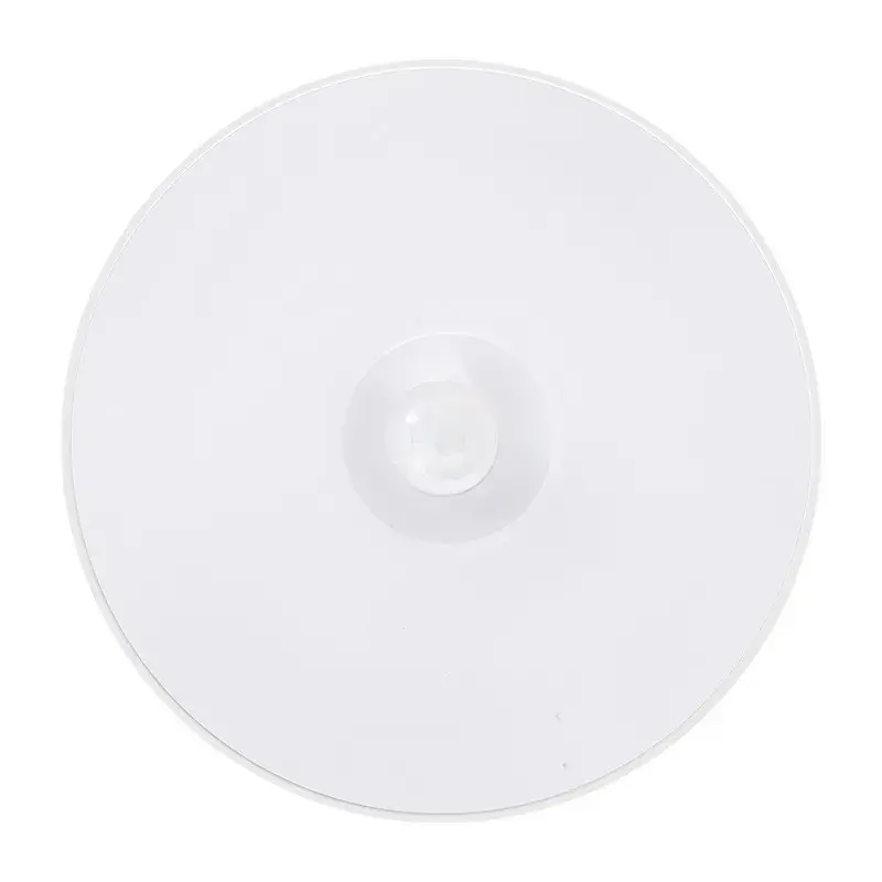 Lampa LED cu senzori de miscare, incarcare USB,3.7V, 400mah, 8.5 x 2 cm, material ABS, portabila, pentru camera bebelusului, dormitor, bucatarie, baie, 2 culori, lumina calda si rece, carcasa alba
