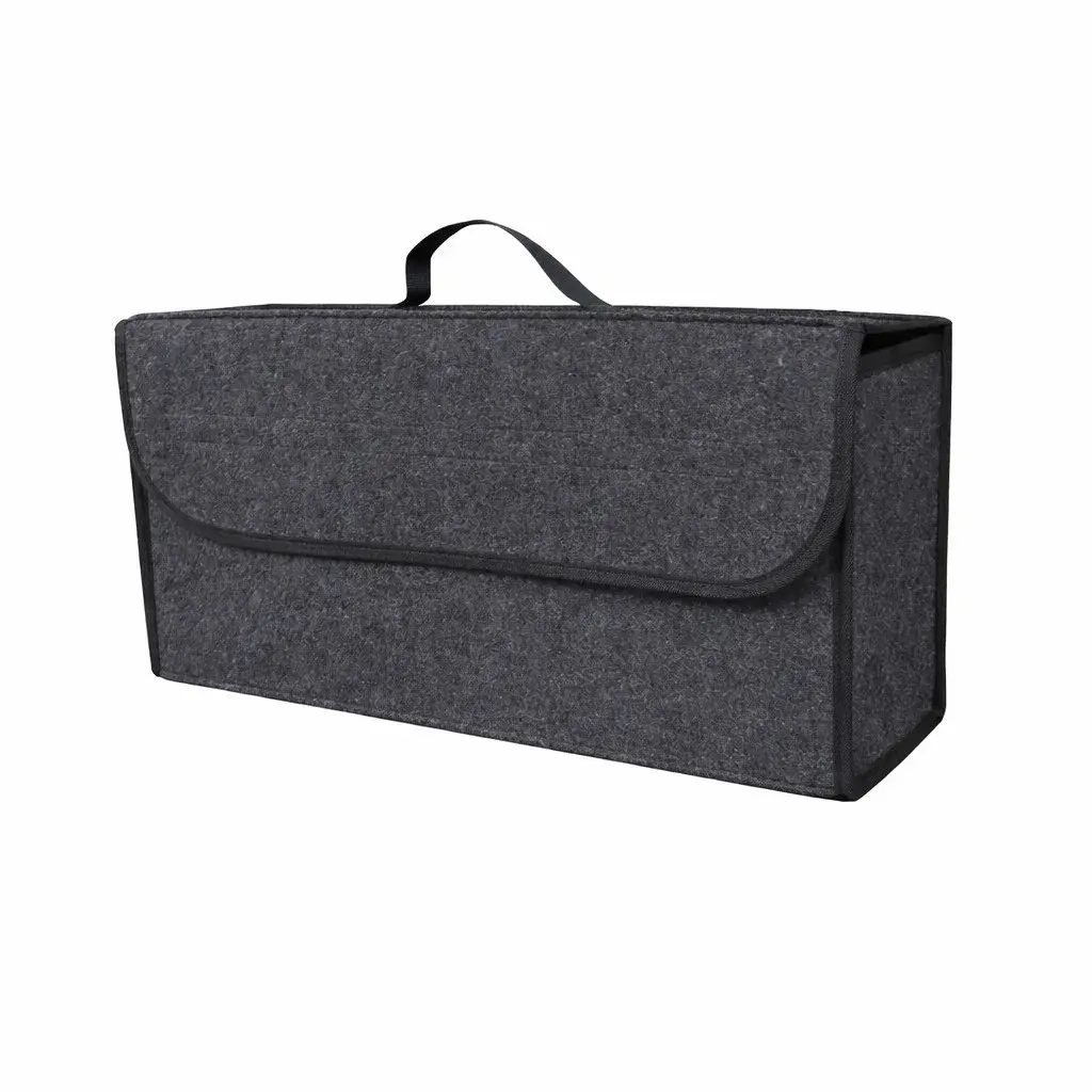 Organizator Portbagaj Auto Pliabil, Cutie Depozitare Multifunctionala, Material Textil Non Woven, 50 x 17 x 24 cm (2)