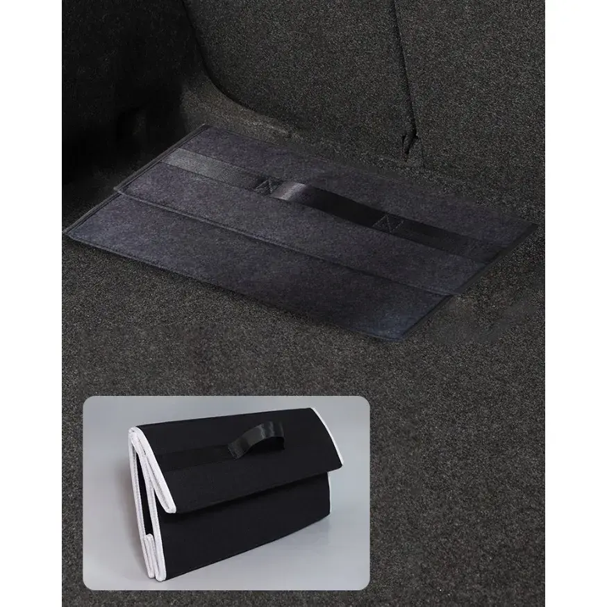 Organizator Portbagaj Auto Pliabil, Cutie Depozitare Multifunctionala, Material Textil Non Woven, 50 x 17 x 24 cm (3)