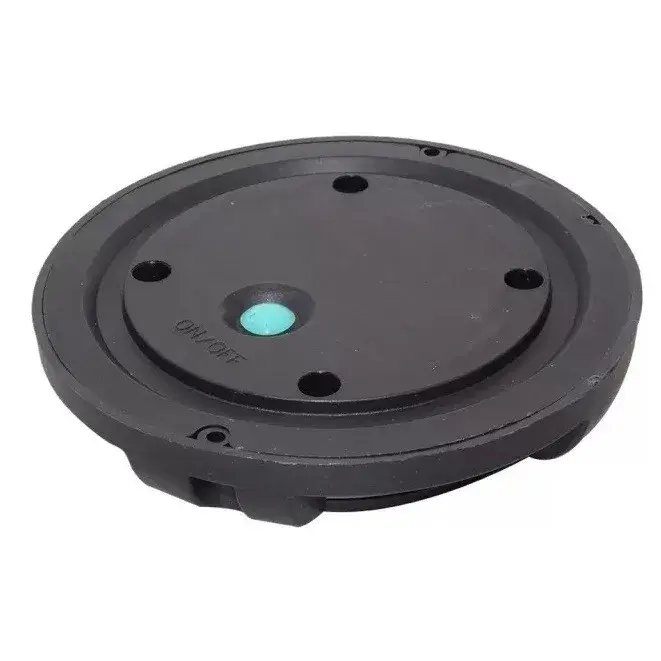 Lampa solara LED tip spot pentru gradina, cu 4 leduri laterale multicolore si 8 leduri principale alb cald, IP65, material ABS, baterie 2V, 700 mah, 11x13.5 cm, multicolor (4)