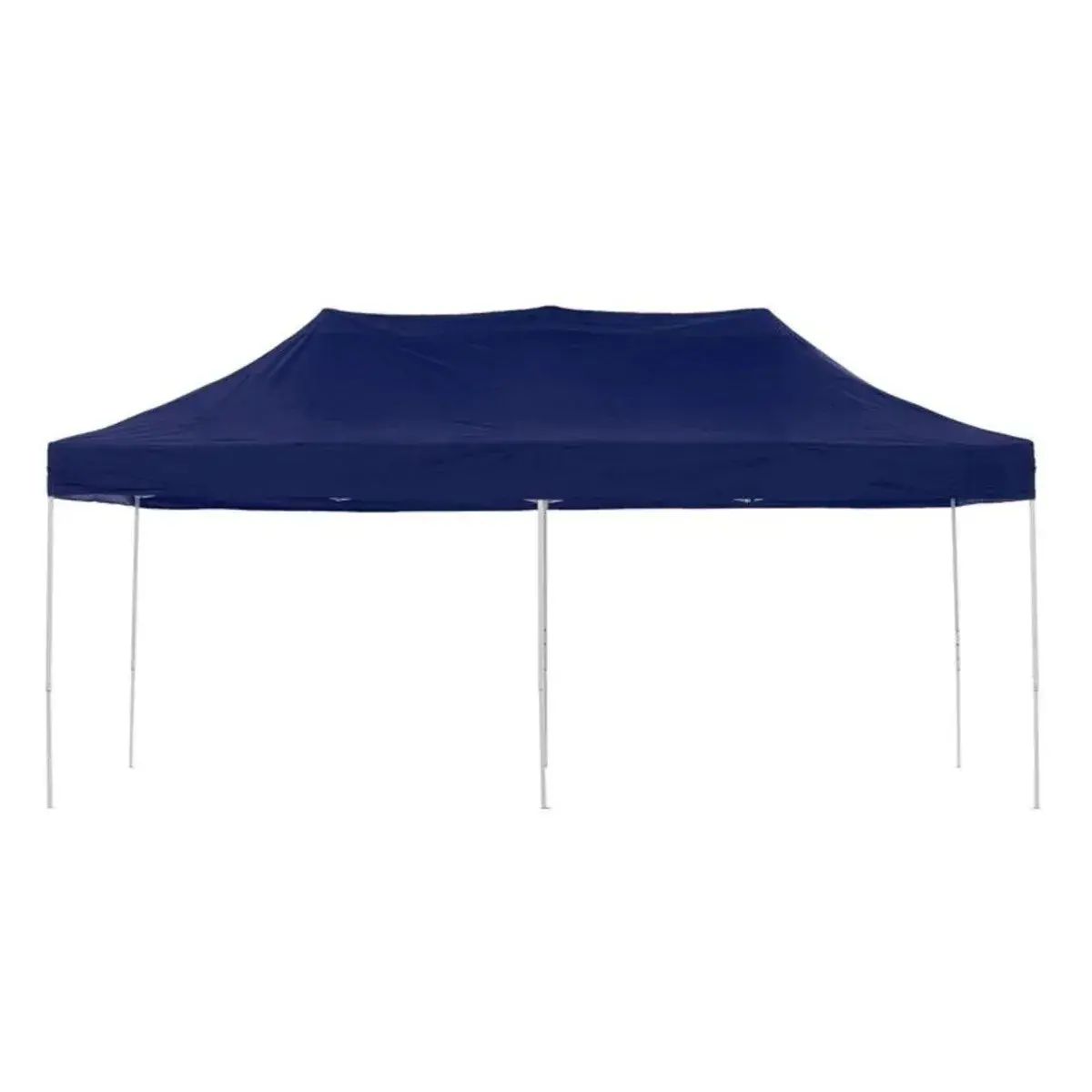 Cort Pavilion 3x6m Albastru Pliabil Cadru Metal pentru Curte, Gradina, Evenimente (3)