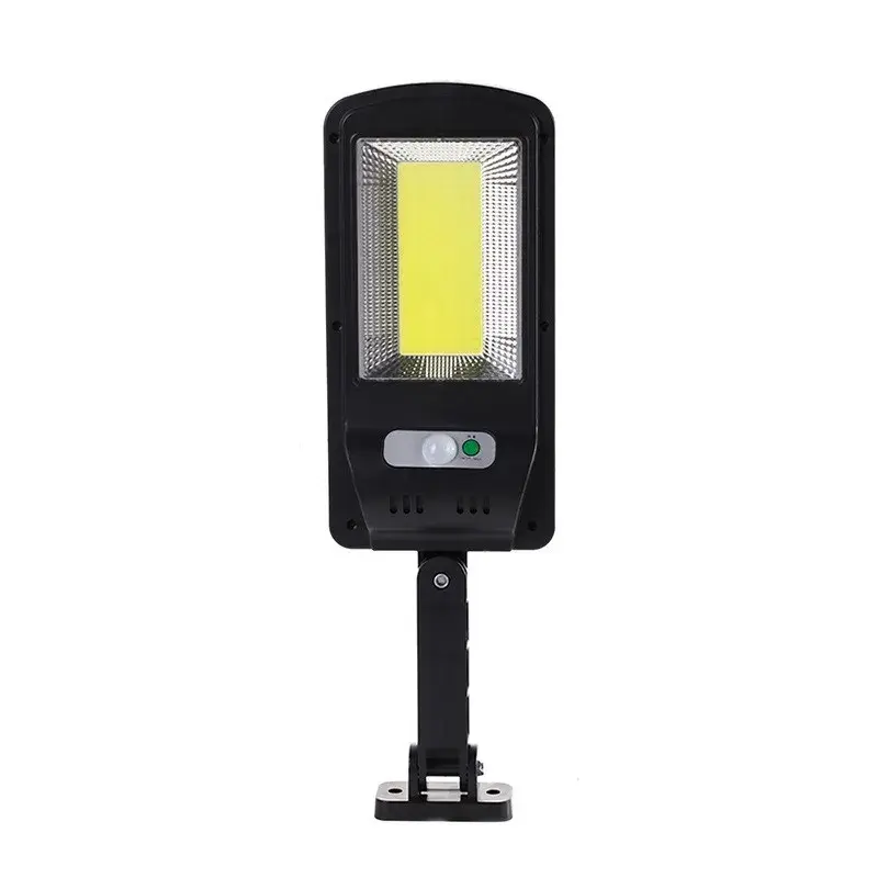 Lampa Solara De Exterior LED, 36 cm x 11.5 cm, 2400Lumeni 100 COB LED 20 W - echivalent 160 W bec incadescent, IP65, Senzor de Miscare, Senzor de Lumina, 1 Grila, Alb Rece (2)