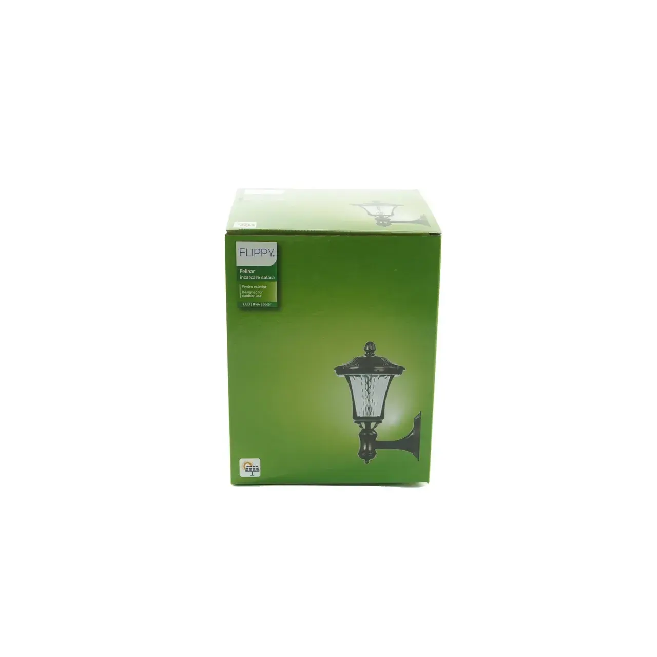 Lampa solara cu prindere de perete, Alb cald (6)