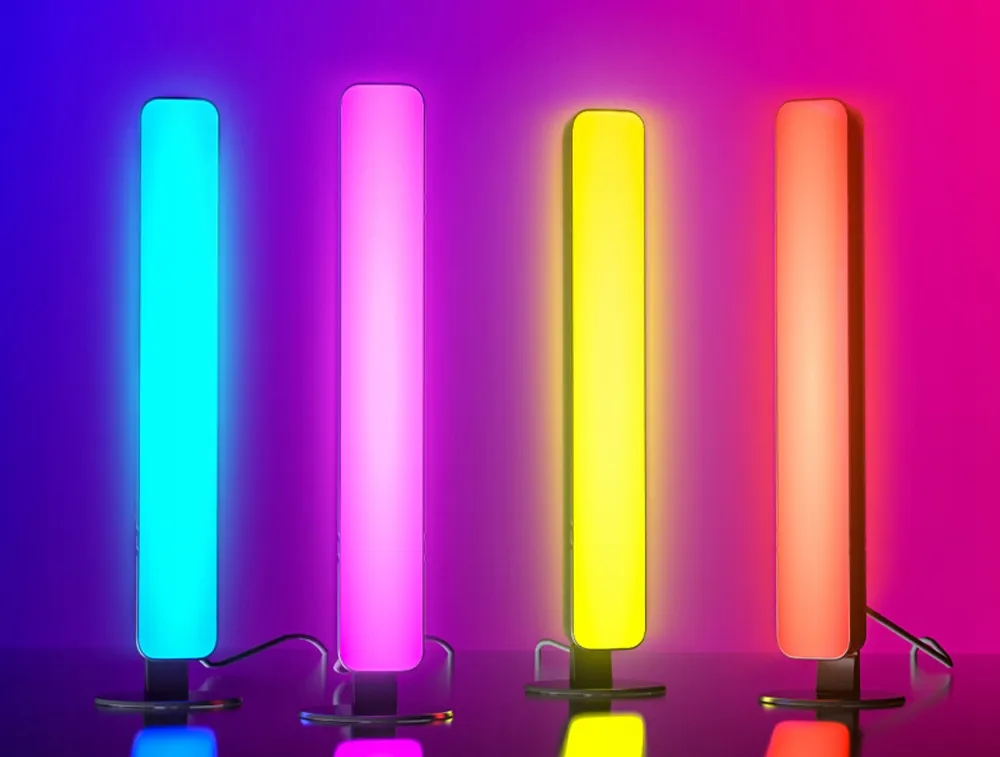 Lămpi de masă LED NEON RGB USB Putere 4,8 W
