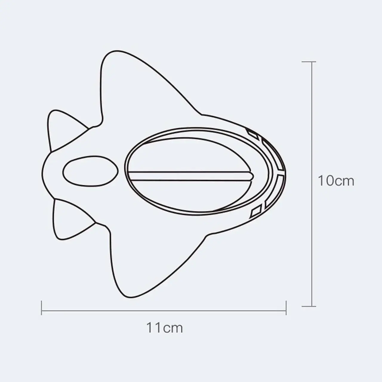 Termometru pentru Baie, Plutitor, Rezistent la apa, Multifunctional, Model Avion, 11x10x4 cm, Roz (5)