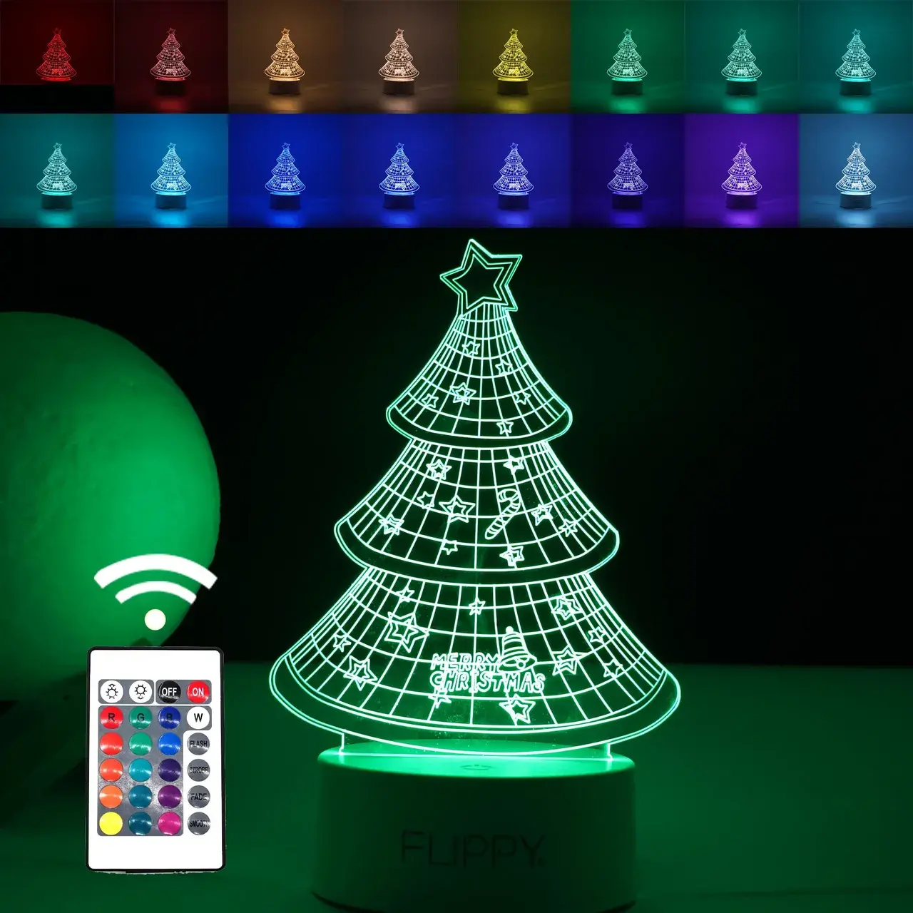 Lampa LED decorativa, 3D (3)