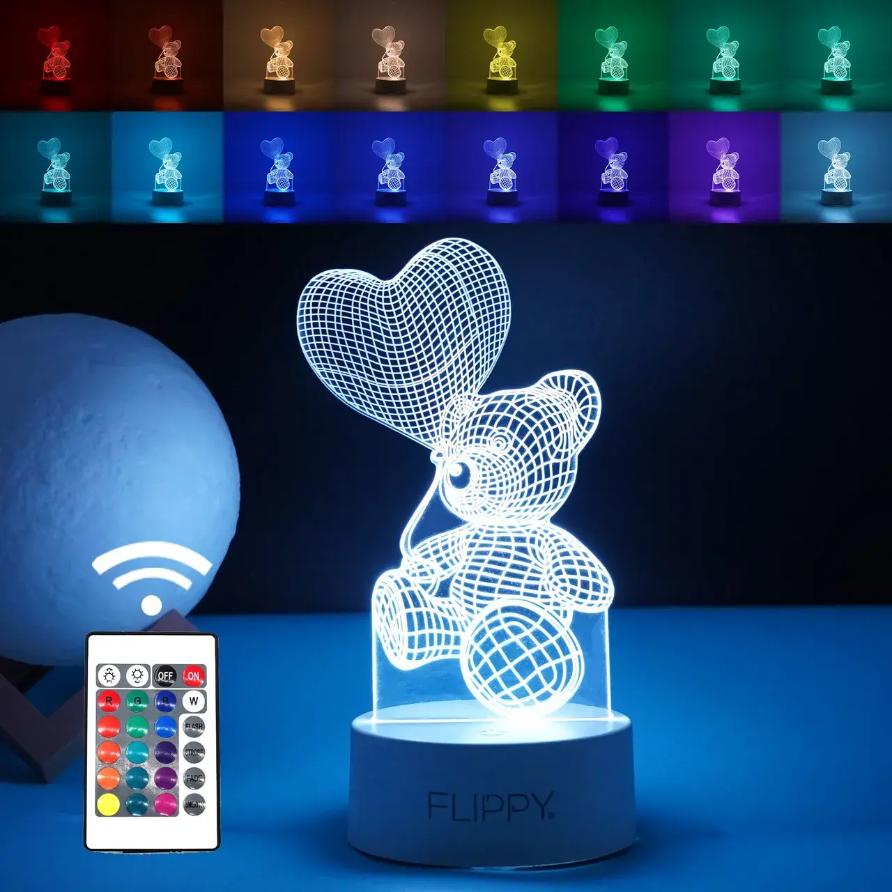 Lampa LED decorativa, 3D (5)