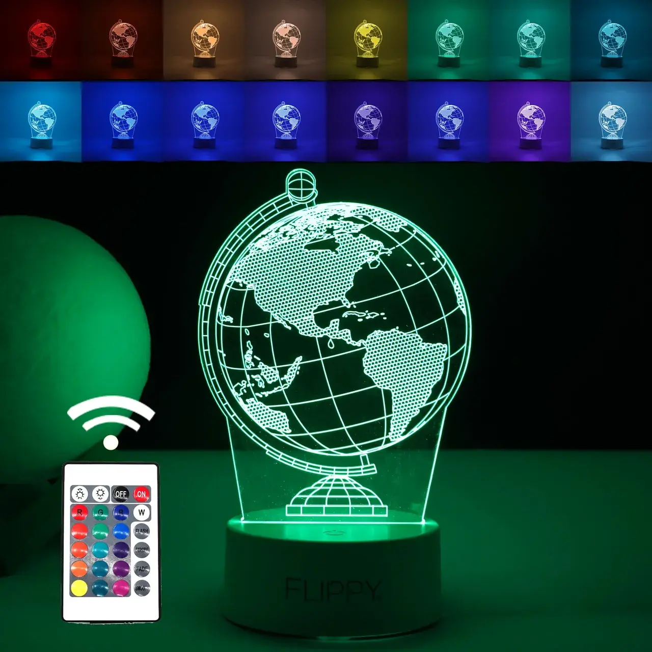 Lampa LED decorativa, 3D (6)