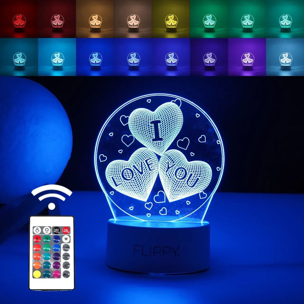 Lampa LED decorativa, 3D (7)
