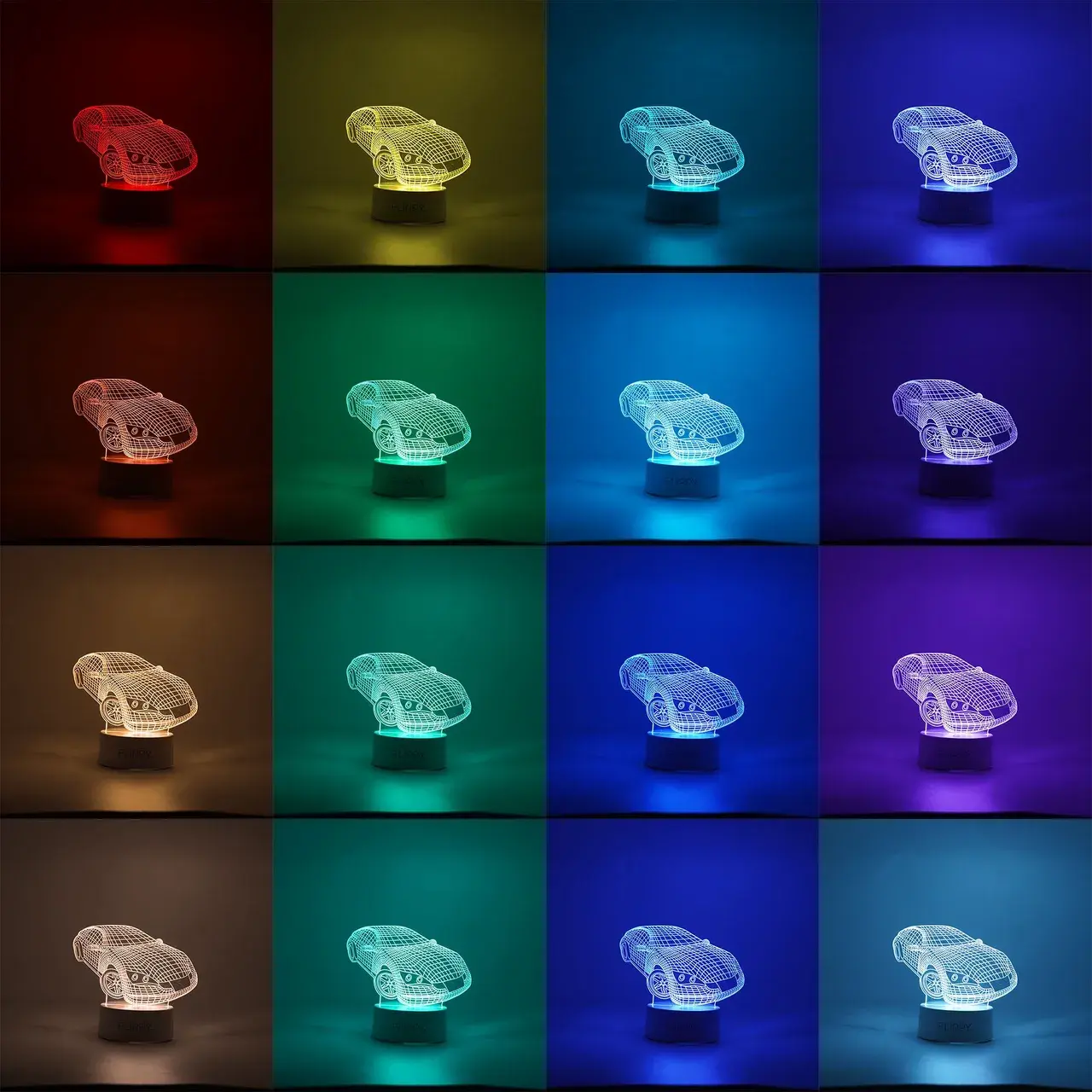 Lampa LED decorativa, 3D (8)