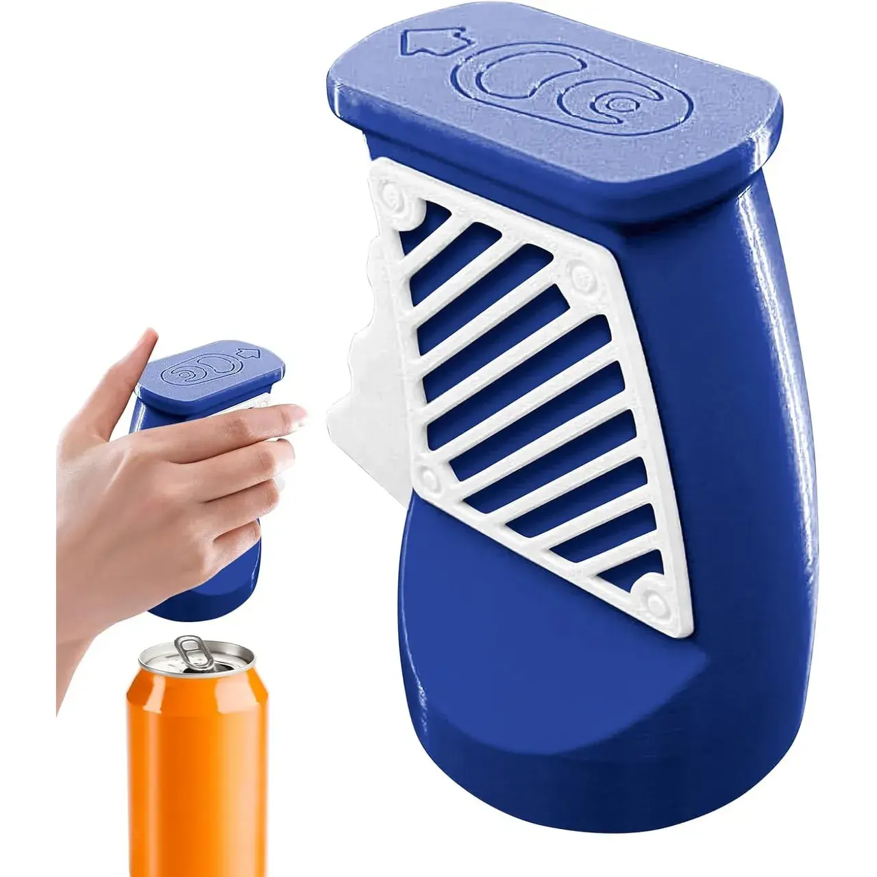 Desfacator Doze, din ABS, 10.7 x 8 cm, Manual, Albastru Inchis/Alb (4)