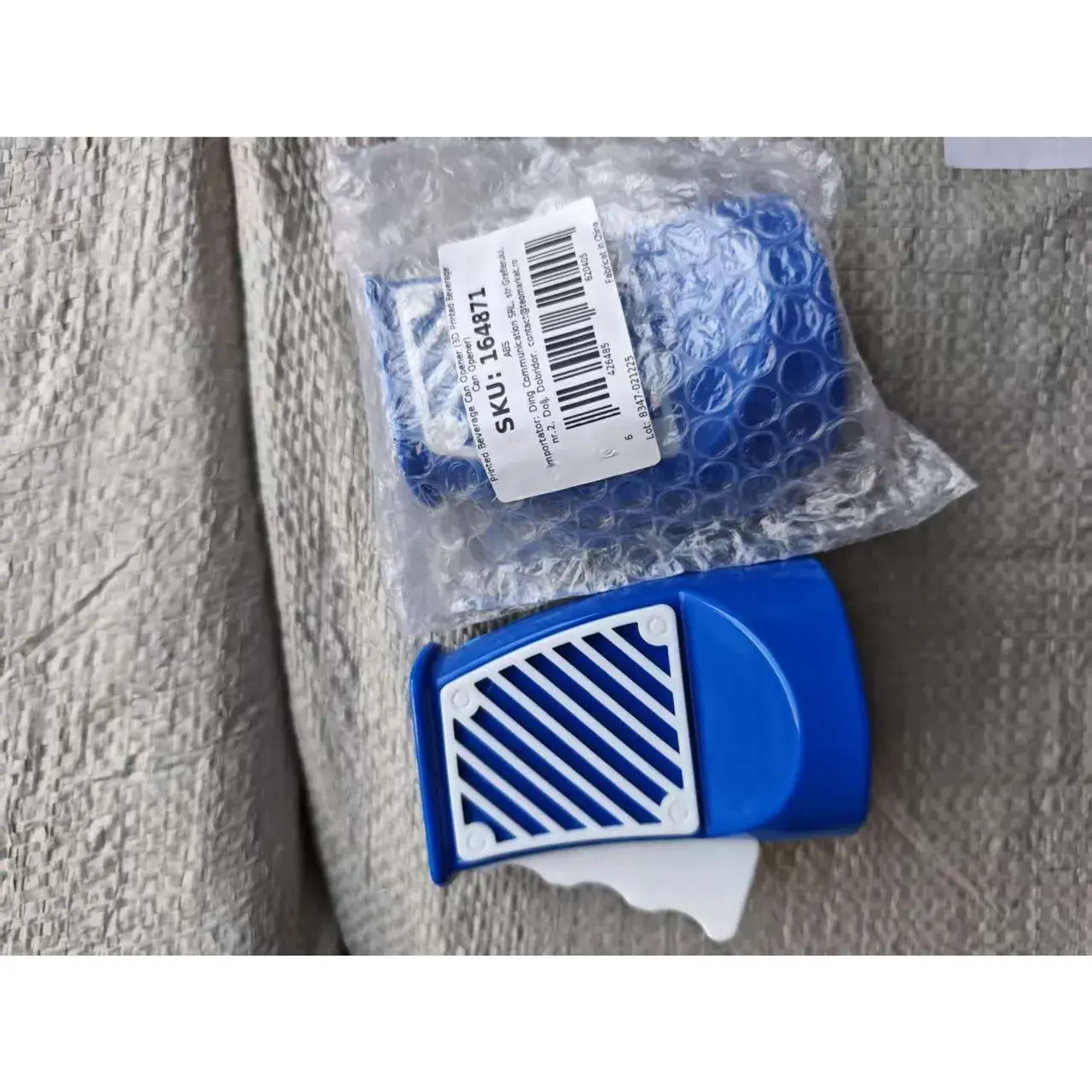 Desfacator Doze, din ABS, 10.7 x 8 cm, Manual, Albastru Inchis/Alb (7)