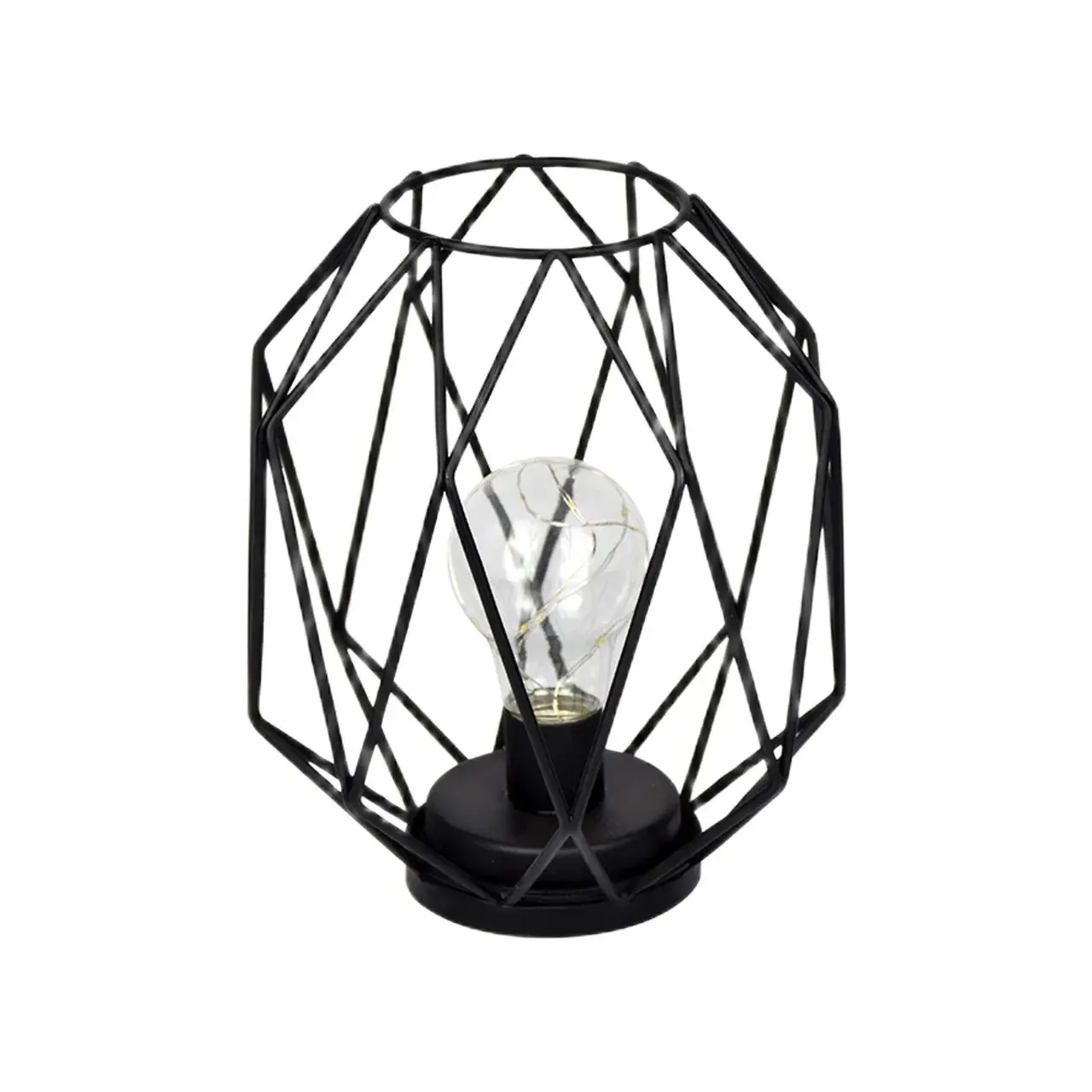 Lampa Solara, Alimentare Solara, Iluminare pentru Exterior, pentru Gradina, Curte si Terasa, Lumina Calda, 21x17.5 cm, Negru