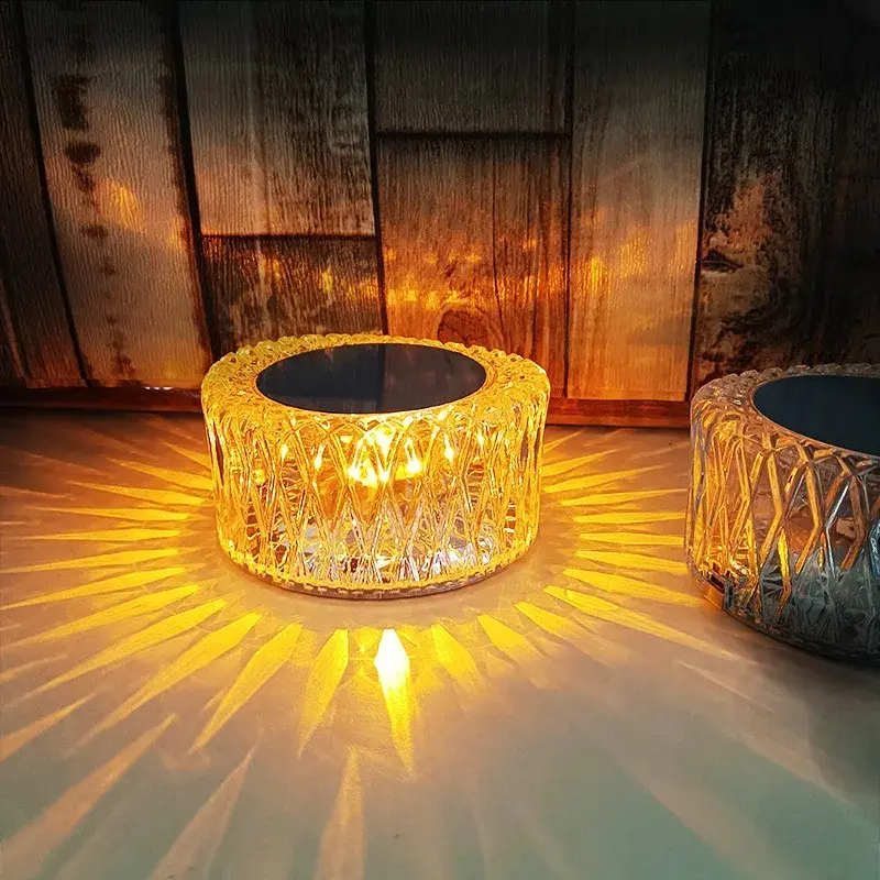 Lampa LED RGB 16, 3 Nivele de Intensitate, Incarcare USB, 3W, Cristal Acrilic, 6x12 cm, Telecomanda, Transparent (3)