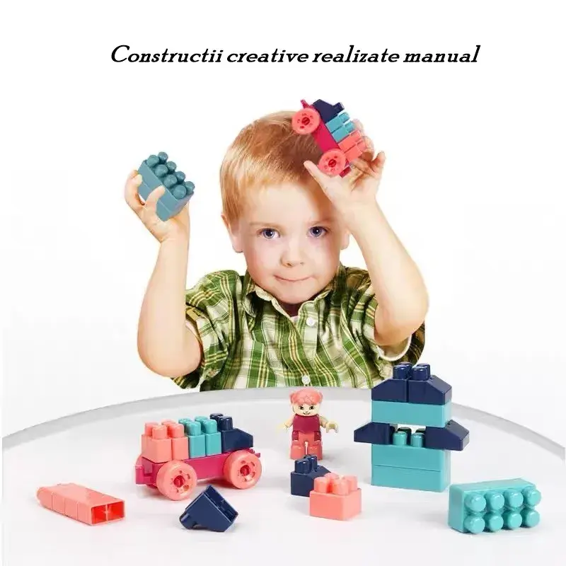 Set constuctii, Casa si curte, 251 piese, Multicolor (5)